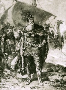 Velký Viking, ilustrace ze série 
