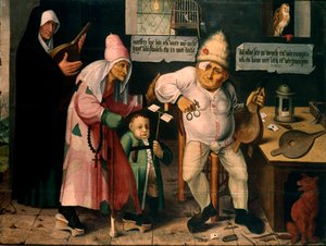 The Bellows Mender od Hieronymous Bosch