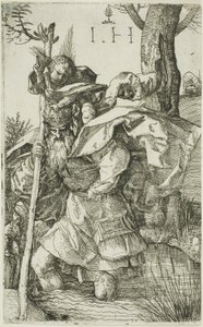 Svatý Kryštof od Hieronymous Hopfer