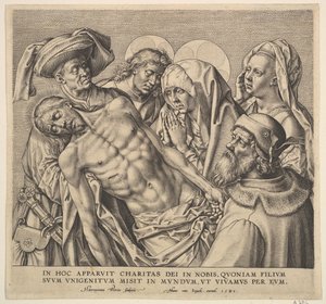 Nesení Těla Kristova, 1586.