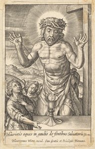 Krev Vykupitele uctívaná dvěma anděly, před rokem 1619.