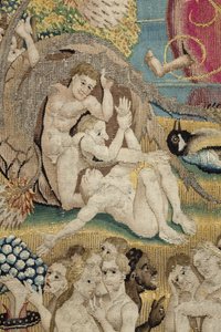 Zahrada pozemských rozkoší. ca. 1560 (tapisérie) od Hieronymus (after) Bosch