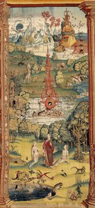 Zahrada pozemských rozkoší. ca. 1560 (tapisérie) od Hieronymus (after) Bosch