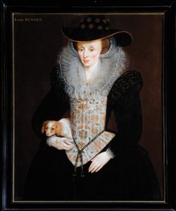 Lady Bennet, cca 1509 (olej na palubě) od Hieronymus (attr. to) Custodis