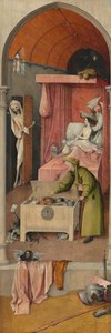 Smrt a lakomec od Hieronymus Bosch