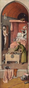 Smrt a lakomec od Hieronymus Bosch