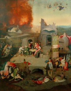Pokušení svatého Antonína od Hieronymus Bosch
