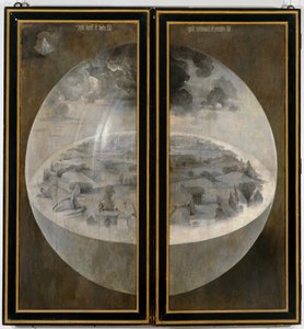 Zahrada rozkoší ... (malba na dřevě) od Hieronymus Bosch