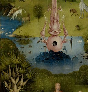 Zahrada pozemských rozkoší, 1490-1500 od Hieronymus Bosch
