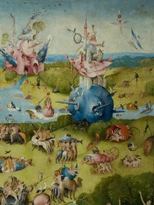 Zahrada pozemských rozkoší, 1490-1500 od Hieronymus Bosch