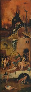 Panel Haywain Triptych Right, c. 1516 od Hieronymus Bosch