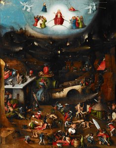 Poslední soud (ústřední panel), asi 1482-1515 od Hieronymus Bosch