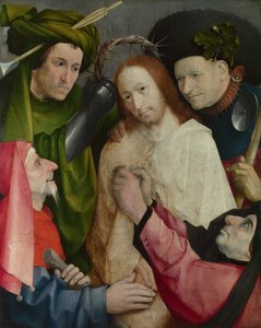 Posmívání se Kristu, c. 1500 od Hieronymus Bosch