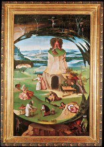 Sedm smrtelných hříchů od Hieronymus Bosch