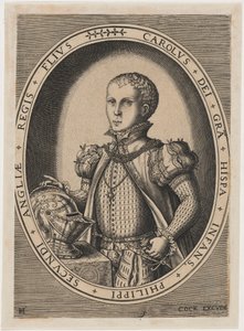 Don Carlos, princ z Asturie od Hieronymus Cock