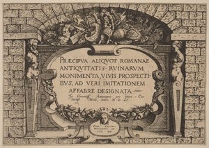 Titulní strana od Hieronymus Cock