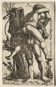 Herkules a Antaeus
