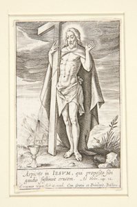 Kristus jako Spasitel od Hieronymus Wierix