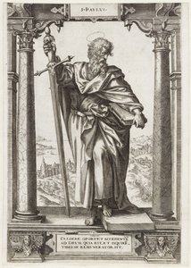 Svatý Pavel z Tarsu S. Pavlvs (titul na objektu) Kristus a dvanáct apoštolů a sv. Pavel (název série)