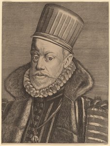 Španělský Filip II od Hieronymus Wierix
