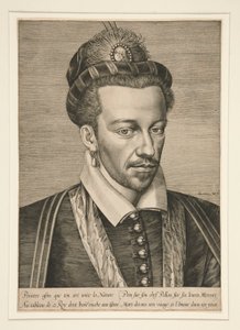 Portrét Jindřicha III od Hieronymus Wierix