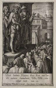 Vášeň: Ecce Homo od Hieronymus Wierix