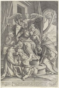 Svatá rodina s Alžbětou a Janem Křtitelem, po Denys Calvaert, 1563 - před 1611