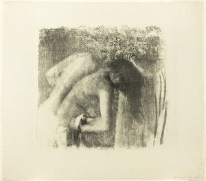 Po koupeli (velká verze) od Hilaire Germain Edgar Degas