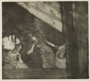 V Café des Ambassadeurs od Hilaire Germain Edgar Degas