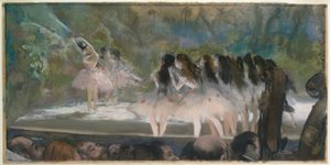 Balet v pařížské opeře od Hilaire Germain Edgar Degas