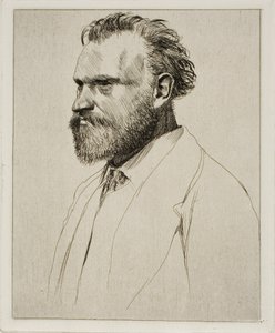 Edouard Manet, Portrét v délce poprsí od Hilaire Germain Edgar Degas