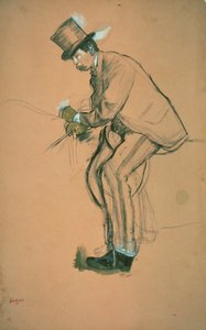 Gentleman Rider od Hilaire Germain Edgar Degas