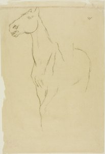 Tříčtvrteční kůň od Hilaire Germain Edgar Degas