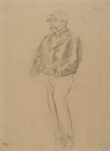 Jockey od Hilaire Germain Edgar Degas