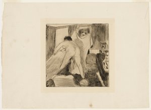 Odchod z lázně od Hilaire Germain Edgar Degas