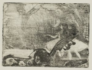 Na jevišti I od Hilaire Germain Edgar Degas