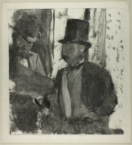 Dva znalci od Hilaire Germain Edgar Degas