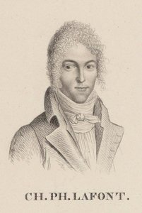 Portrét houslisty a skladatele Charlese Philippe Lafonta 1781-1839. od Hilaire Ledru