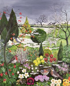 Winter from The Four Seasons (jedna ze sady čtyř) od Hilary Jones