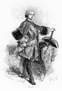 Ludvík XV., král Francie. od Hildibrand
