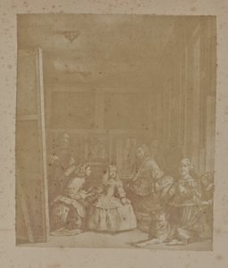 [Rytina "Las Meninas" od Velazqueze]