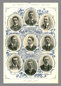 Oxford Crew, Oxford a Cambridge Boat Race, 1898
