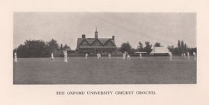 The Parks, kriketové hřiště Oxfordské univerzity, 1912