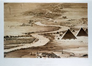 „Od Alexandrie k druhému kataraktu“, Egypt, 1841 od Himely