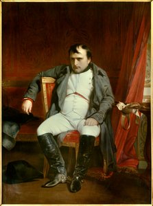 Portrét Napoleona I. ve Fontainebleau dne 31.3.1814 (1840 olej na plátně)