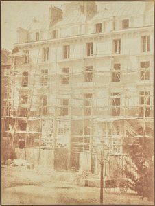 [Stavba Galerie de la Madeleine, Place de la Madeleine]. od Hippolyte Bayard