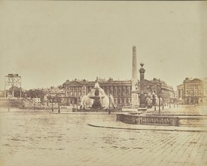 [Place de la Concorde] od Hippolyte Bayard