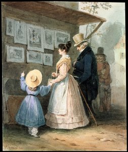 U prodejce rytin, 1831.