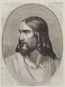 Hlava Spasitele od Hippolyte Delaroche
