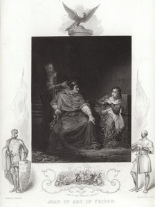 Johanka z Arku ve vězení od Hippolyte Delaroche